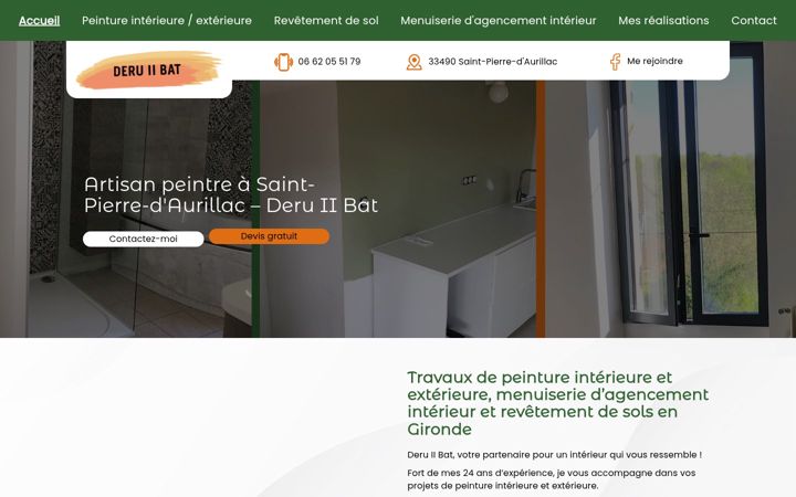 Screenshot of deru2bat.fr