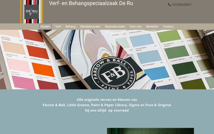 Screenshot of deruamsterdam.nl