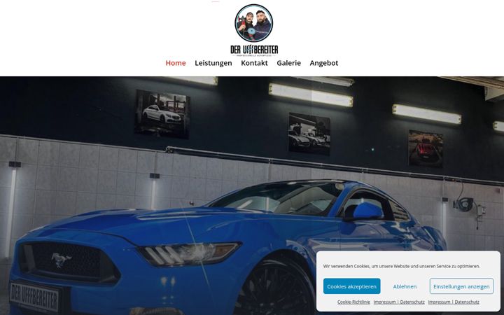 Screenshot of derufffbereiter.com
