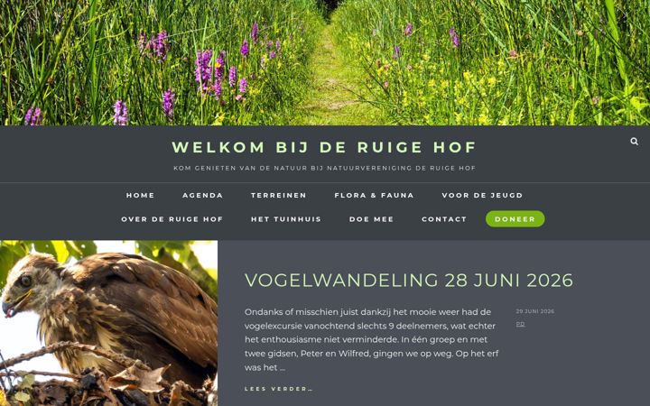 Screenshot of deruigehof.nl
