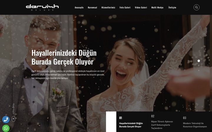 Screenshot of dervishdeluxe.com