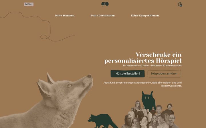 Screenshot of derwaldallerwaelder.com