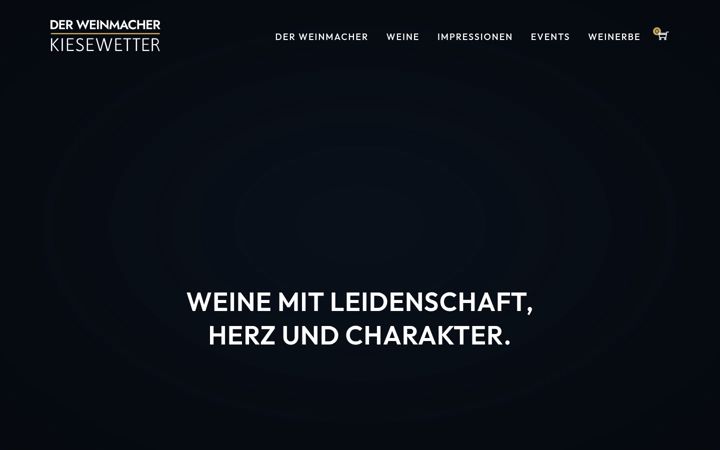 Screenshot von derweinmacher.de