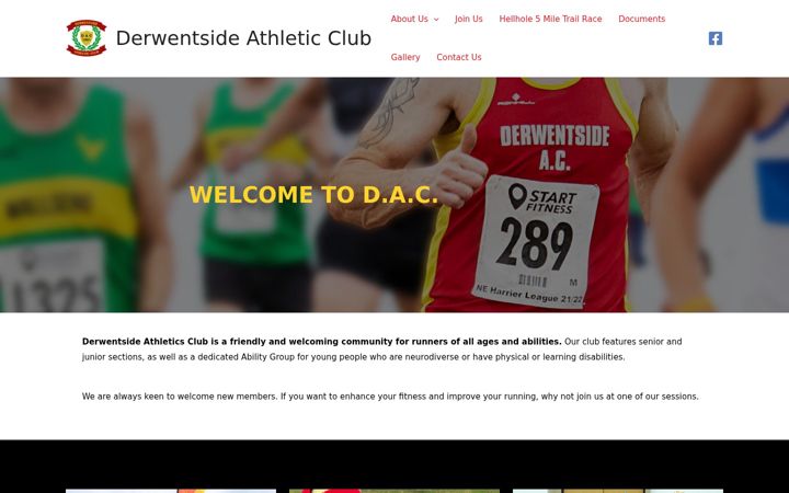 Screenshot of derwentsideac.uk