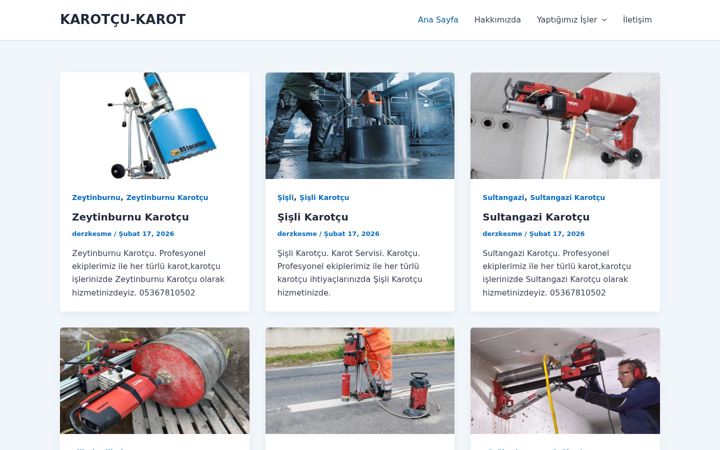 Screenshot of derzkesme.com