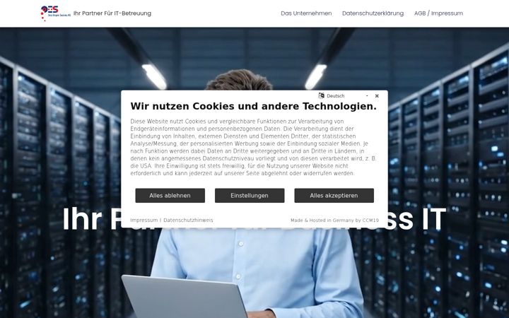 Screenshot di des-ag.net