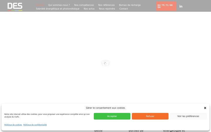 Screenshot di des-entreprise.fr