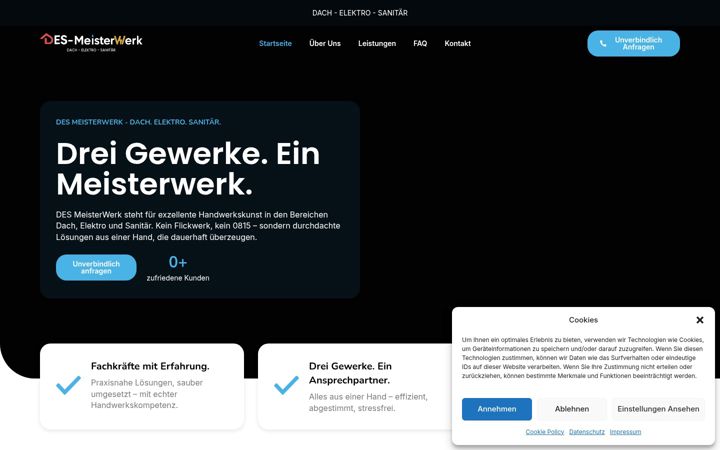 Screenshot of des-meisterwerk.de
