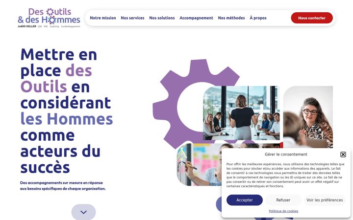 Screenshot di des-outils-et-des-hommes.fr