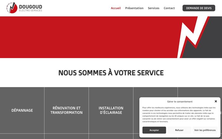 Screenshot of des-sa.ch