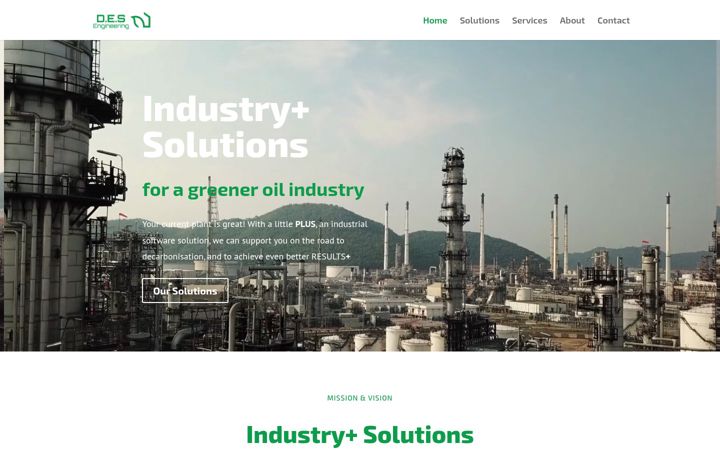 Screenshot of des-solution.com
