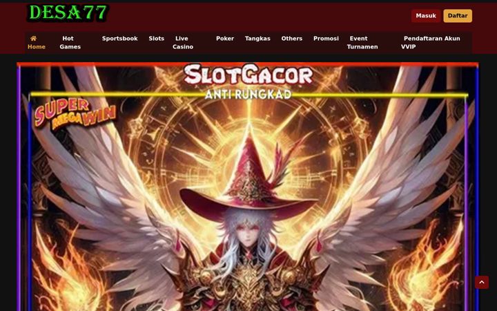 Screenshot of desa77.com