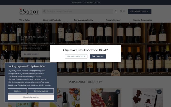 Ekrano kopija desabor.pl