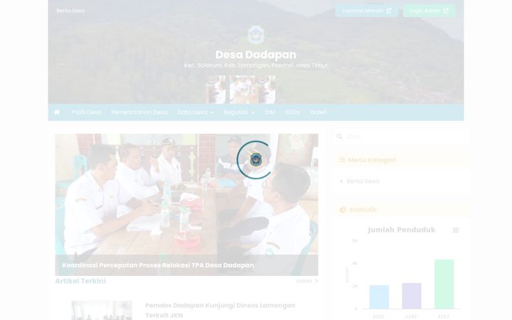 Screenshot of desadadapan.com