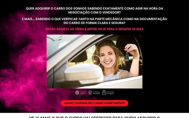 Screenshot of desafiocarronovo.com