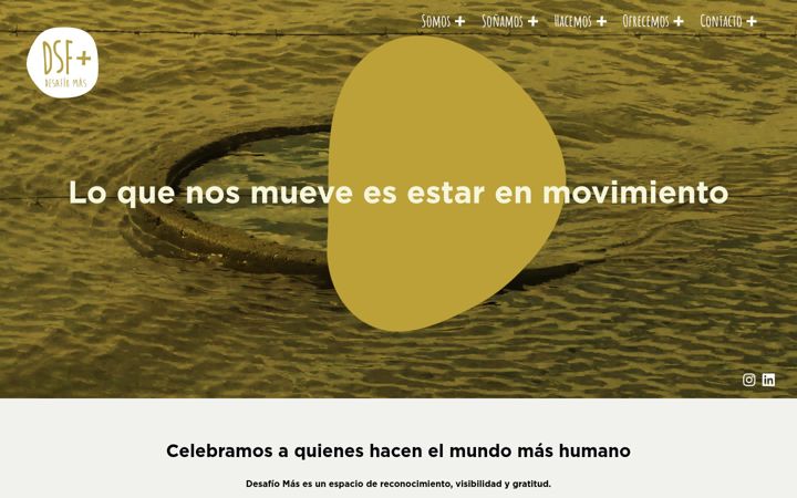 Screenshot of desafiomas.com