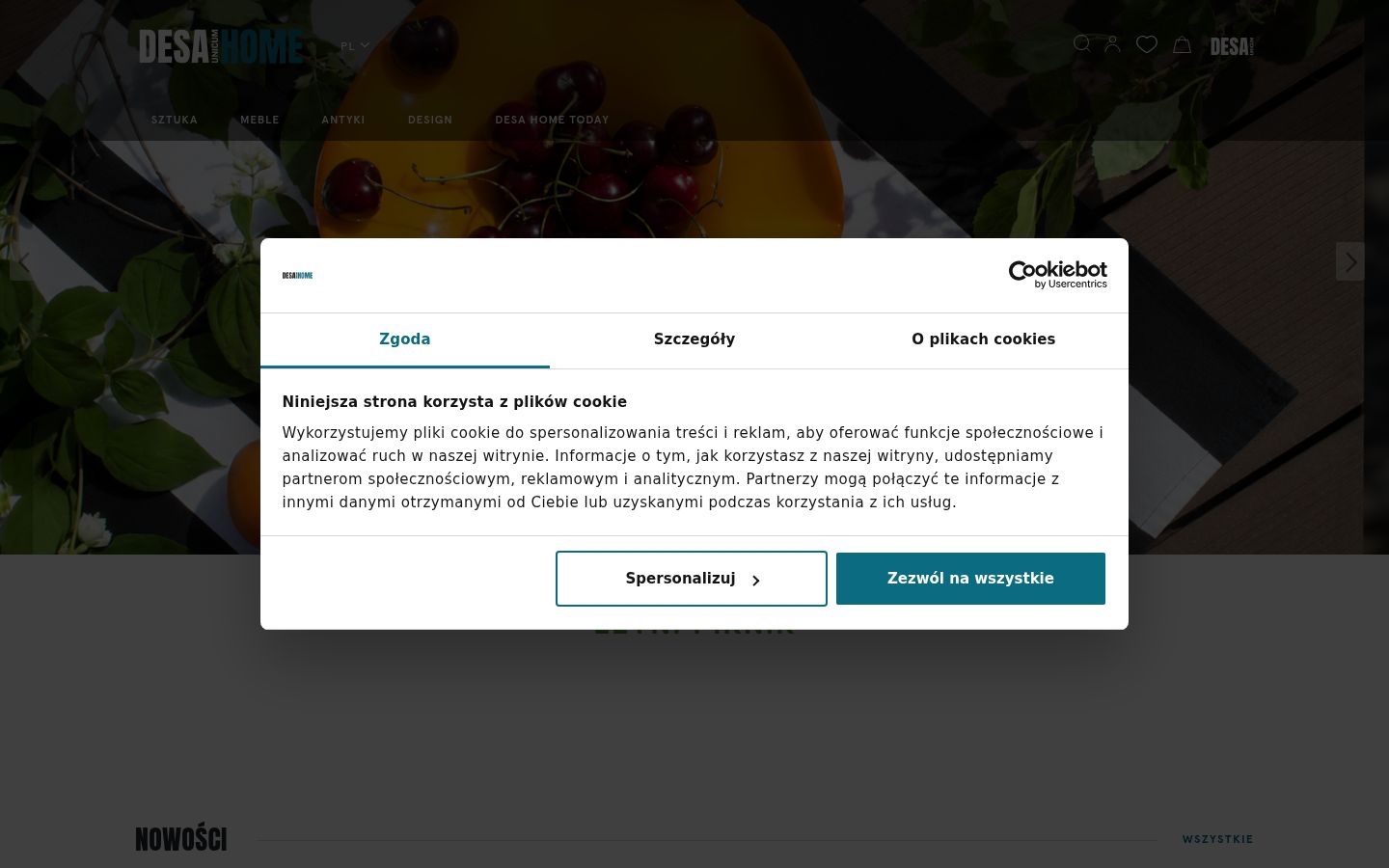 Sutikimo reklamjuostės, rodytos prieš bet kokią sąveiką, ekrano kopija