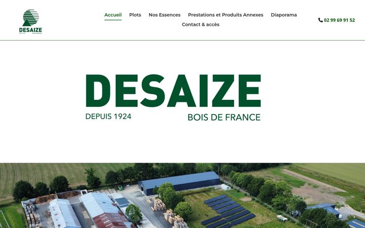 Screenshot of desaize.com