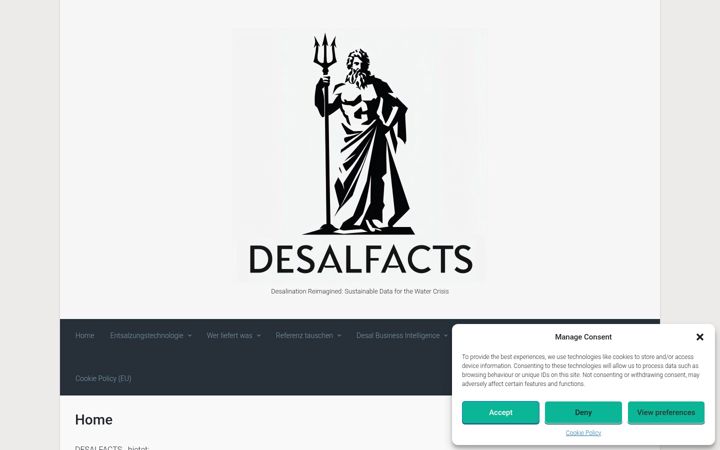 Screenshot von desalfacts.de