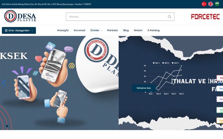 Screenshot ta' desapvc.com.tr