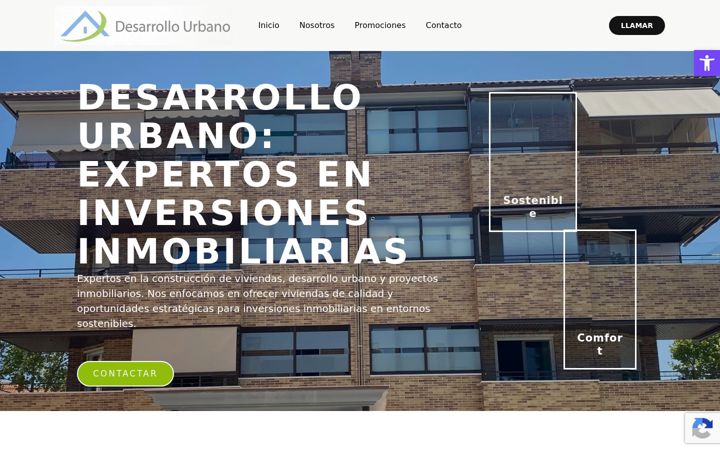 Skærmbillede af desarrollo-urbano.net