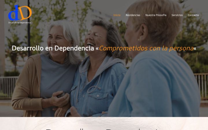 Skjermbilde av desarrolloendependencia.es