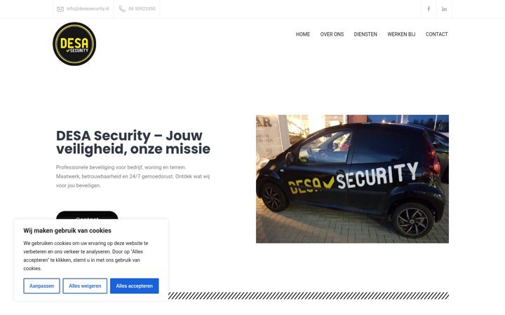 Screenshot von desasecurity.nl