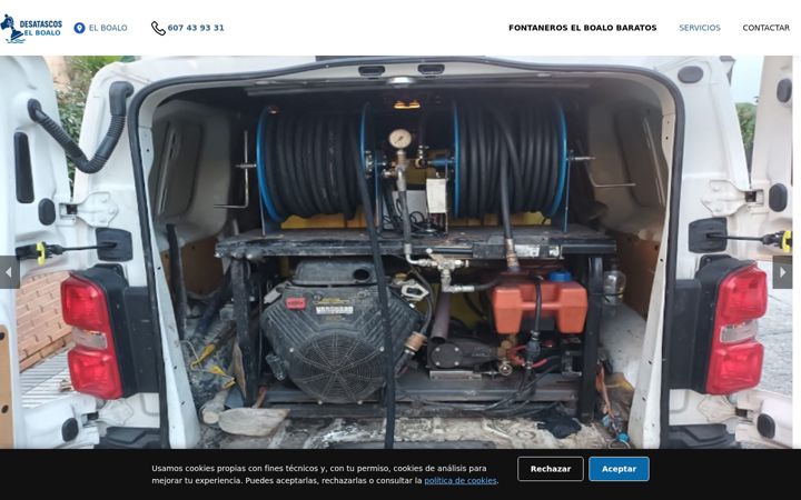 Screenshot of desatascoselboalo.com