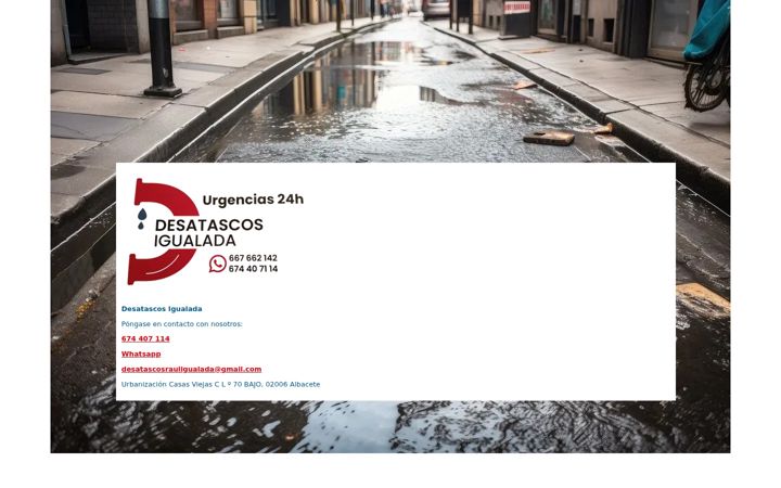 Skjermbilde av desatascosigualada.es
