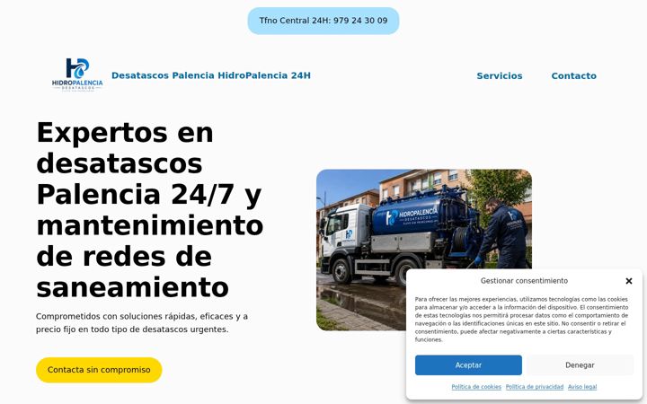 Skjermbilde av desatascospalencia.es