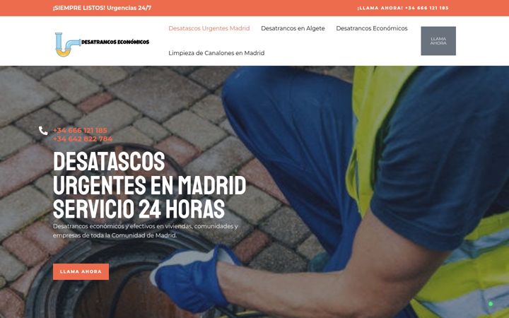 Screenshot of desatrancos-economicos.com