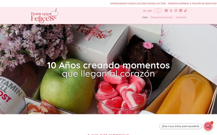Képernyőkép: desayunosfelices.es