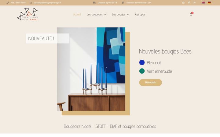 Screenshot di desbougiespournagel.fr