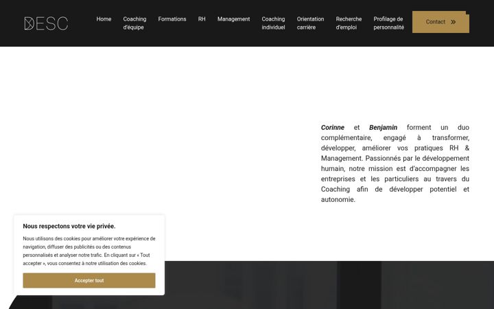 Screenshot of desc-consult.com
