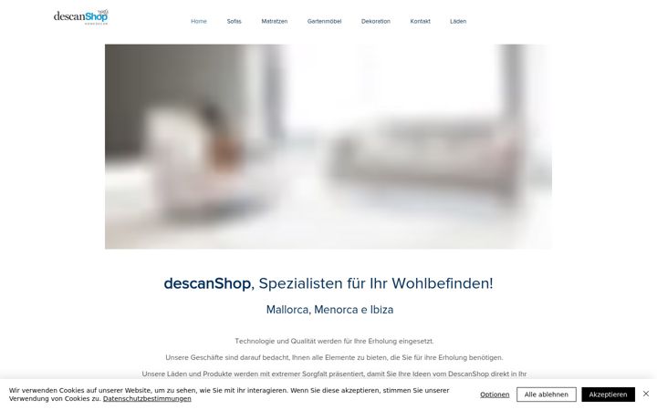 Screenshot von descanshop.de