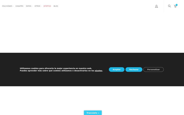 Screenshot of descansonline.com