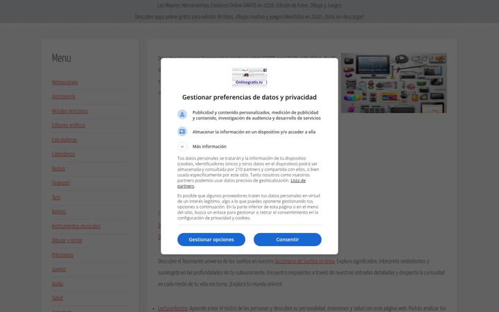 Screenshot of descargasbajar.com