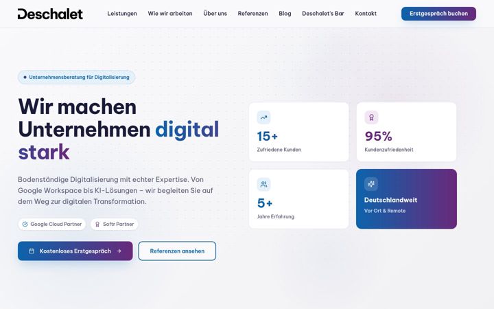Screenshot of deschalet.com