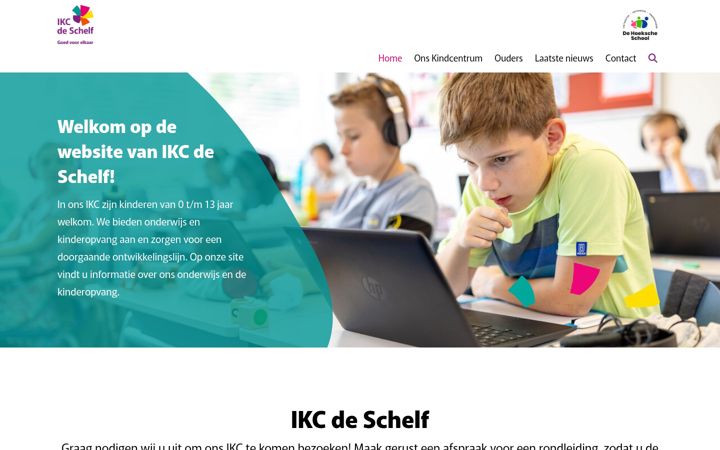 Screenshot von deschelf.nl