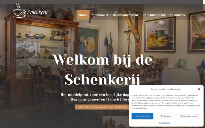 Screenshot von deschenkerij.nl
