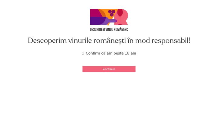 Ekrānuzņēmums no deschidemvinulromanesc.ro
