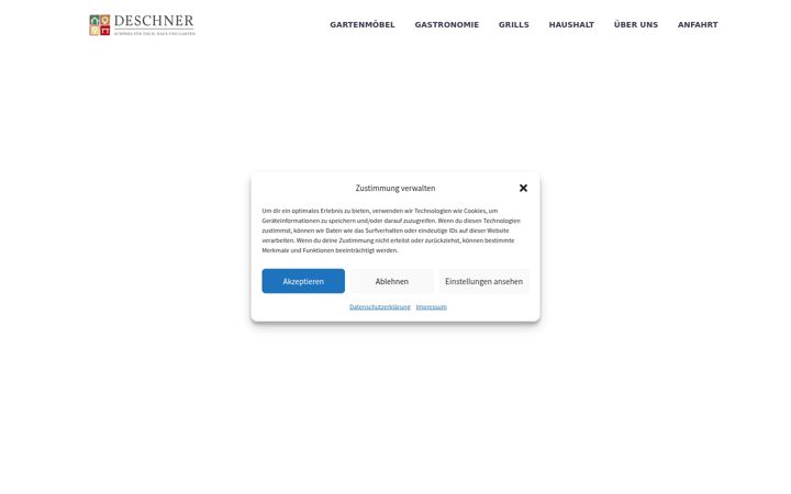 Screenshot von deschner-gartenmoebel.de