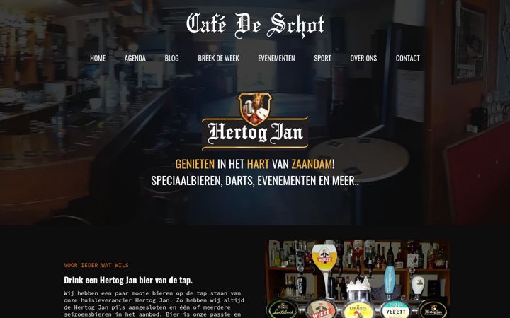 Screenshot of deschot.nl