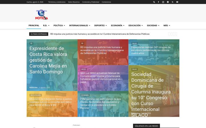Screenshot of descifrandolanoticia.com