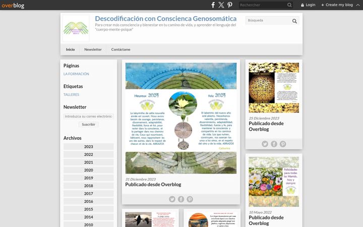 Screenshot of descod-con-consciencia-genosomatica.com
