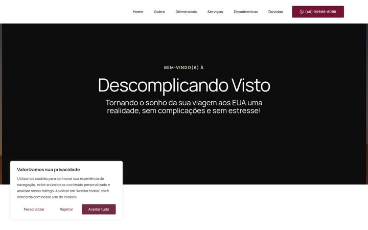 Captura de pantalla de descomplicandovisto.com.br