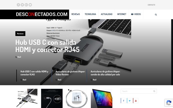 Screenshot of desconectados.com