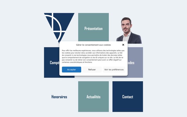 Screenshot of descours-avocat.fr