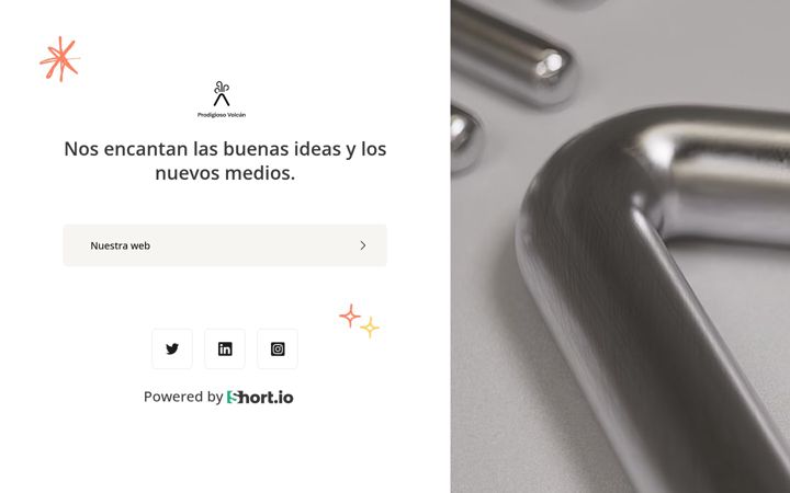 Screenshot of descubre.link