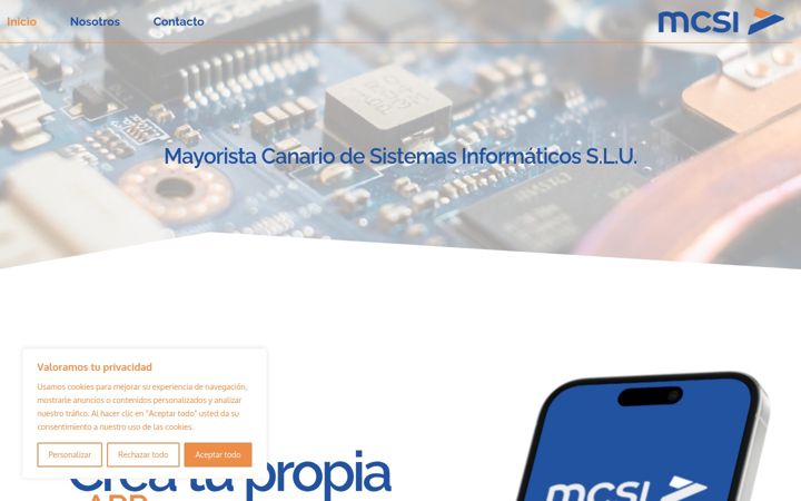 Screenshot of descubretuapp.com